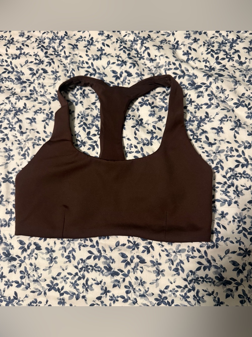Vuori Racerback Sports Bra - Brown